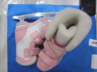 Jackson Softec Pink White Girls Figure Ice Skates - Size 13j - Used  Good