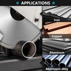 6-1 2  40t Metal Cutting Circular Saw Blade Carbide Tip For Steel Ferrous Metal