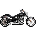 Vance And Hines Big Radius Exhaust System - Chrome For Harley-davidson 26375