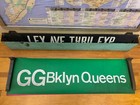 Ny Nyc Subway Roll Sign Nycta 1969 Gg Line Brooklyn Queens Color Ny Transit Art