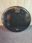 Vtg 1960 s Metal Black Souvenir Oklahoma State Plate tray 11  Diameter