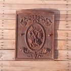 Antique Ornate Victorian Cast-iron Fireplace Summer Cover