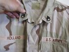 Genuine Military Us Army Desert Camo Coat Jacket Ssg Holland 1st Infantry Div Lr