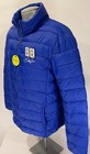 Nascar Dale Earnhardt Jr  Lightweight Puffer Full Zip Jacket Blue Packable New
