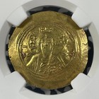  1071-78  Byzantine Empire Michael Vii Nomisma Ngc Ch Xf Lot g3293 Gold 
