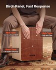 Cajon Box Drum Wooden Birchwood Percussion Instrument Bass Drum With Snare Wires