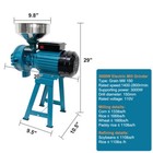 Slsy Wet  dry Electric Feed Mill Grinder Grain Crusher Cereal Pulverizer Machine