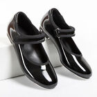 Us Stock Tap Dance Shoes Black Easy Strap Tap Shoe For Girls And Boys