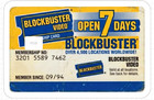 Blockbuster Hollywood Video Credit Debit Atm Gift Card Skin Retro Old Sticker Us