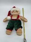 Rare Dan Dee Christmas Gingerbread Man 17    Plush 2002 - Mint Condition