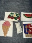 Mill Hill Counted Glass Bead Kit Completed Summer  Pins