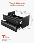 Vevor 2 Drawer 16  Under Desk Drawer Organizer Slide-out Drawer Space  Office