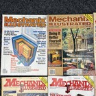 Mechanix Illustrated Magazine Lot Of 8 Issues 1980-1983 Vintage Advertising Ads