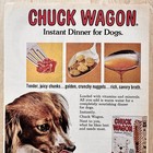 Chuck Wagon Instant Dinner For Dogs 1972 Vintage Print Ad Pet Food Advert
