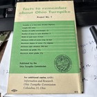 Vintage 1950s Ohio Turnpike Map Project One During Construction 