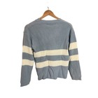 Nwt Love Ellie Taylor Blue White Striped V Neck Long Sleeve Knit Sweater Kids L