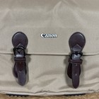 Canon Camel Camera Shoulder Bag Case Padded Adjustable Strap W  Buckle Damage