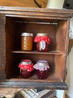 Best Antique Primitive Jelly Cupboard Cabinet Farmhouse Chippy Wood Pie Safe