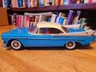 Very Nice T n  Nomur A Tin Litho  Friction Powered 1958 Dodge Custom Royal Hdtop
