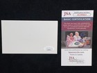 Bob Doerr Signed 3x5 Index Card Jsa Coa Baseball Red Sox