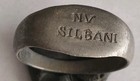 Rare Ancient Roman Silver Ring With Inscription  nv Silbani  200-400 Ad