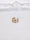 Chanel Coco Crush Single Ear Cuff 18k Beige Gold J12149