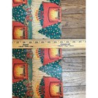 Vintage Dept Store Christmas Wrapping Paper Roll Fireplace Tree Mcm