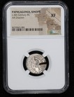 Paphlagonia Sinope Ar Drachm Ancient Greek Silver Coin 4th Century Bc     Ngc Xf