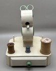 Vintage Wood Chicken Bird Sewing Caddy Storage Center Pin Cushion Thread Holder