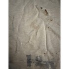 Vintage 1930s 1940s Football Jersey Cream White Durene Number 14 Long Sleeve