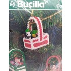 Bucilla Christmas Ornaments Plastic Canvas Kit Baskets Of Cheer Set Of 3 Craft