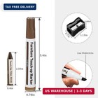 Repair Pen Wooden Furniture Floor Scratch Repair Markers And Wax Sticks Set Of 2