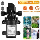 12v Water Pump 130psi Self Priming Diaphragm High Pressure Automatic Switch