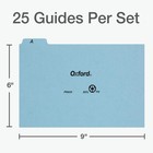 Oxford Index Card Guides 6 X 9 Inches A-z Dividers 25-set P6925