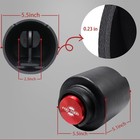 Trailer Coupler Lock Fits 2-5 16 Inches Couplers Heavy Duty Tow Hitch Lock Black