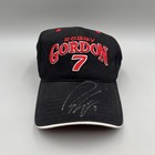 Robby Gordon  7 Nascar Racing Signed Autographed Cap Hat Signature Drink Smart