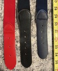 Baseball softball Elastic Adjustable Belts Lot Of 3 Red  Black  Blue mixed Brand