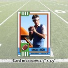 Uncle Rico Napoleon Dynamite Aceo Football Trading Card 90 s Style