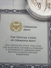 2019 1oz  9999 Silver Allegories     Columbia   Germania Bu W  Coa  4 