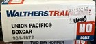 Walthers Trainline Ho  931-1672 Union Pacific Boxcar Nib Cc