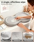Waterproof Baby Changing Pad  Wipe-clean Pu Diaper Changing Mat With Non-slip