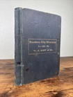 1873 Stockton California City Directory First Issue Yosemite Western Americana