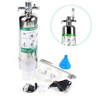 Aquarium Co2 Generator System Kit Cylinder Carbon Dioxide Plants Stainless Steel