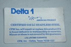 Cpm Delta 1  316 Lc Stainless Steel Chemical Tray Developing 15x12 