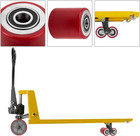 Pallet Jack truck Load Wheels Set  2 Pcs  3  X 3 75  With Bearings Id 20mm Poly 