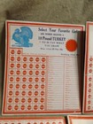 13 Vintage Country Store Lottery Punchcards Pick Your Lucky Girl Unused