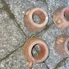 Vintage Weight Barbell Collar Lot Unbranded 