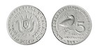 Burundi 5 Francs 6 Pieces Complete Set  2014  Km  25-30  Mint  Commemorative