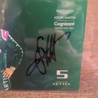  obo msg   Sebastian Vettel Autographed Card