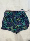 Vtg 80s 90s Kids Toddler Abstract Retro Surf Beach Cotton Shorts Size 4t